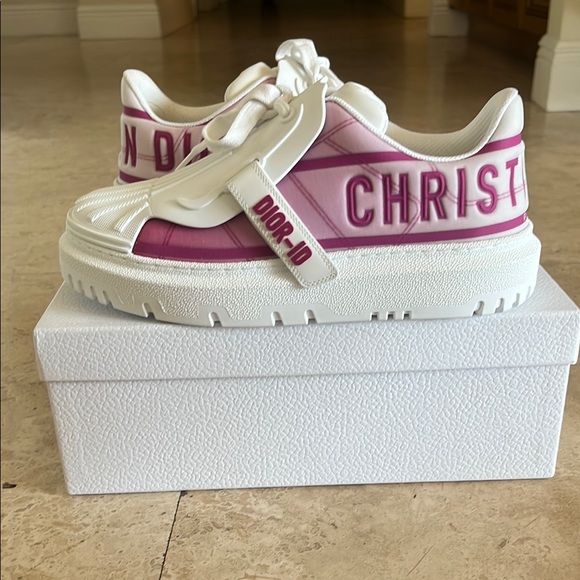Dior ID ‘Raspberry Gradient’ Sneakers Size 38 - Picture 2 of 13